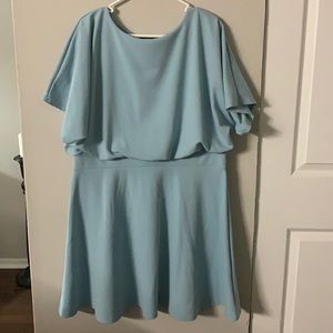 BOOHOO BLUE DRESS 14